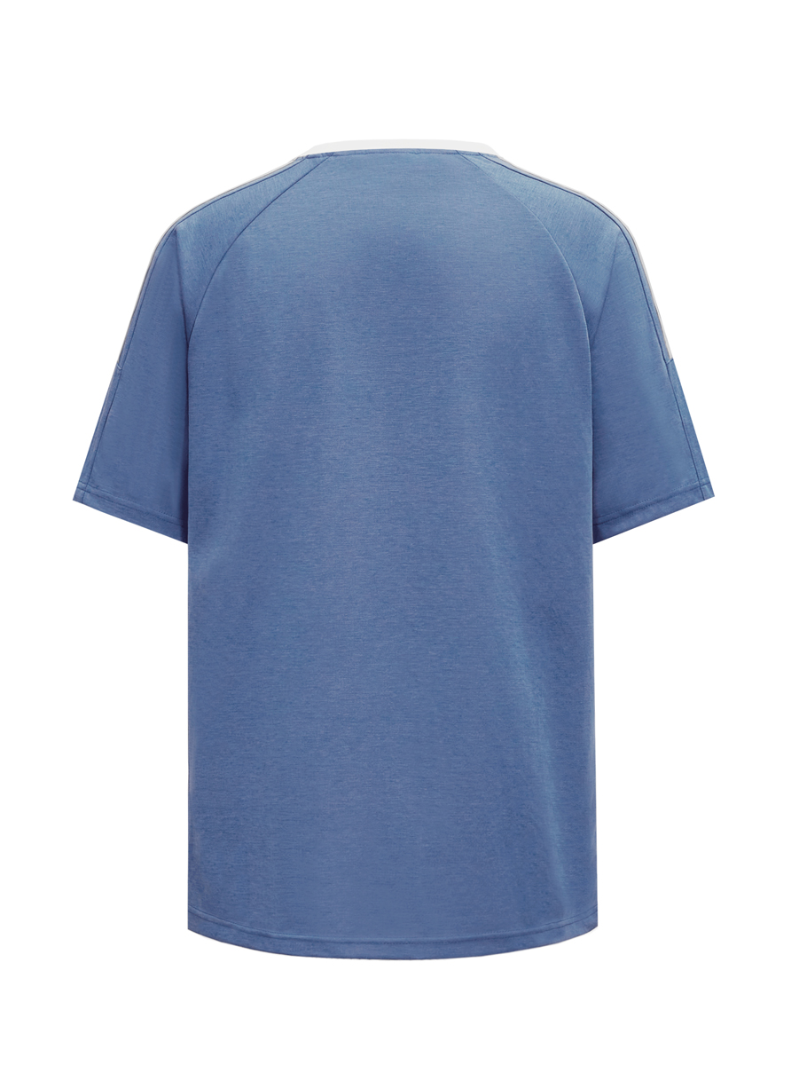 Twin Stripe Raglan Tee